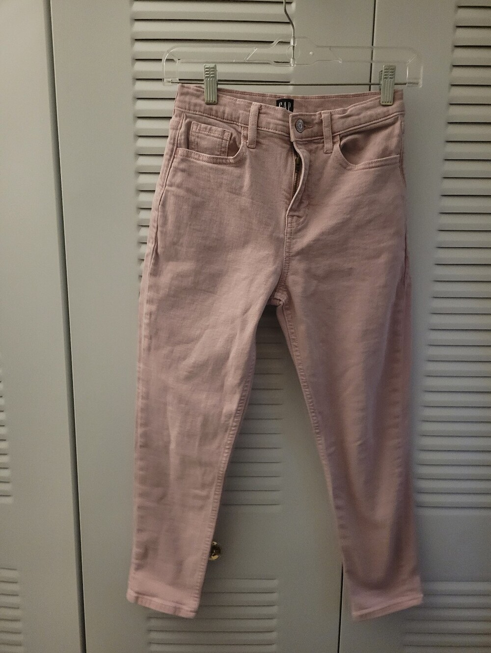 Girl's Gap Pink Mom Jeans Size 12